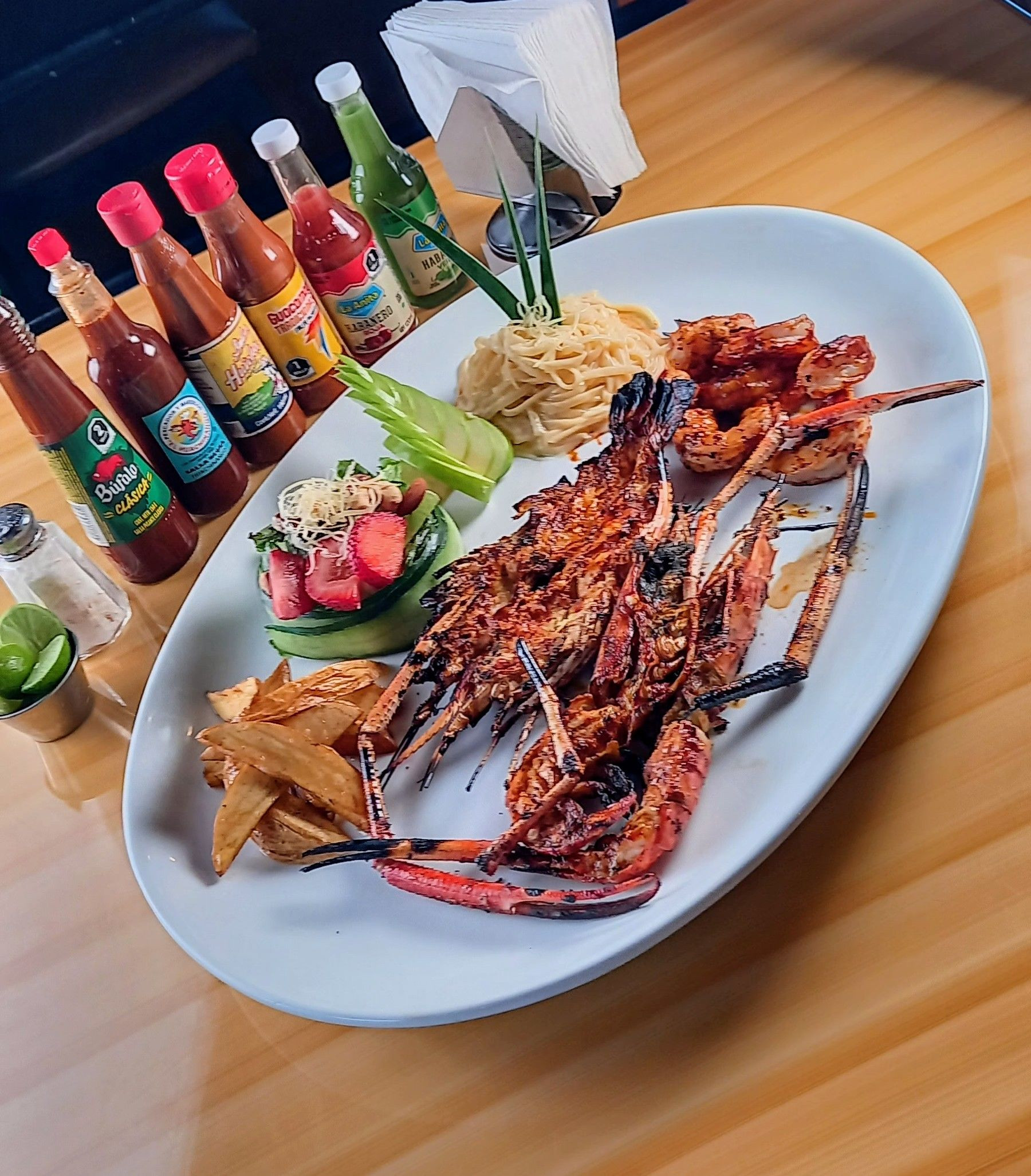 Foto de Langostinos con camarones al gusto